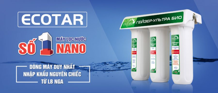 Nano Geyser Ecotar 4 là loại sản phẩm được sản xuất riêng cho nguồn nước Việt Nam.