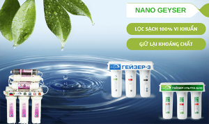 Công dụng của máy lọc nước Geyser là khả năng giữ khoáng và tạo khoáng trong nước
